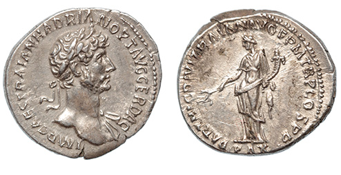 Hadrian, 117-138 A.D.