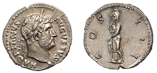 Hadrian, 117-138 A.D.