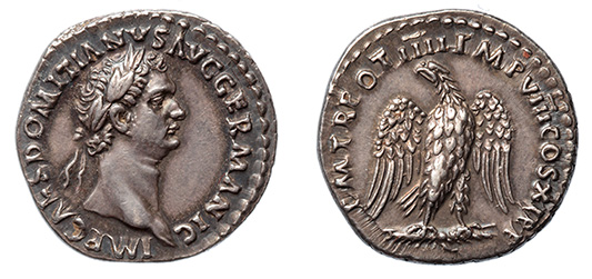 Domitian, 81-96 A.D.  RR