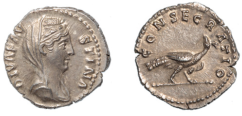 Diva Faustina Sr., wife of Antoninus Pius