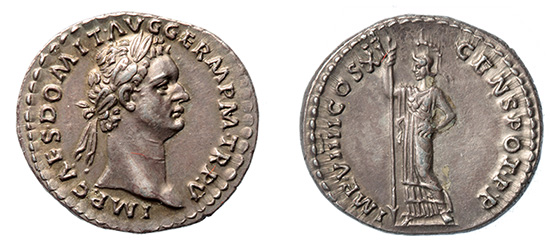 Domitian, 81-96 A.D. ex: Sternberg I, 1973