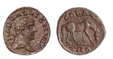 Troas, Alexandria, Gallienus, 253-268 A.D.