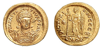 Anastasius, 491-518 A.D.