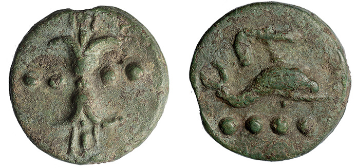 Rome- thunderbolt/ dolphin