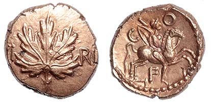 CelticBritain, Atrebates tribe, Verica, 10-40 A.D.