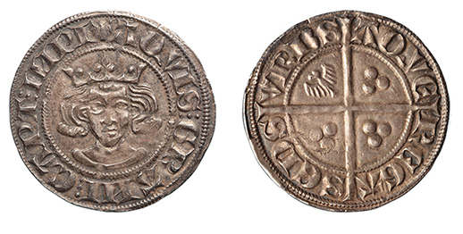 Germany, Aachen, Wilhelm I, 1356-1361 A.D.