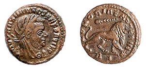 Divus Maximianus under Constantine I, 317-318 A.D.