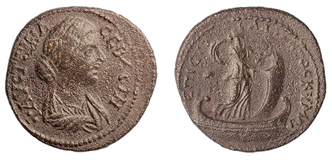 Aeolis, Kyme, Faustina II, 161-175 A.D.