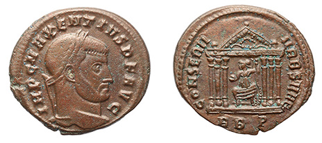 Maxentius, 306-312 A.D.