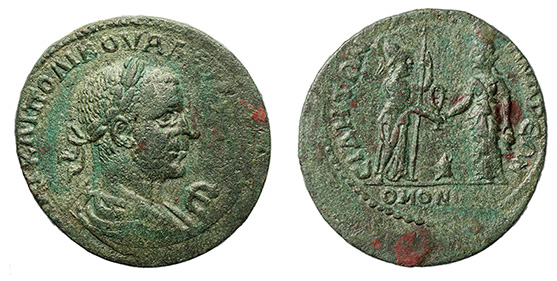 Pamphylia, Side, Valerian I, 253-260 A.D.