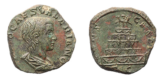 Valerian II, 253-255 A.D., ex: Tinchant and Conte