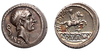 L Marcius Philippus, 56 B.C. 