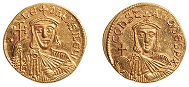 Leo V with Constantine, 813-820 A.D.