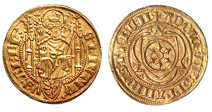 Germany, Mainz, Adolph I von Nassau, 1373-1390