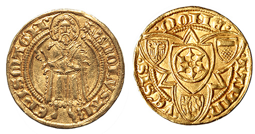 Germany, Mainz, Adolph I von Nassau, 1373-1390