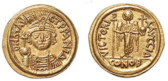 Maurice Tiberius, 582-602 A.D. 