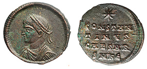 Constantine II as Caesar, 316-337 A.D. ex: Mazzini