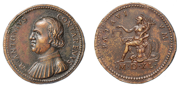 Italy, Padua, Cavino medal