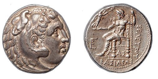 Seleukid Kings, Seleukos I, 312-281 B.C.