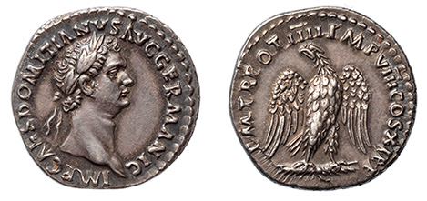 Domitian, 81-96 A.D.  RR